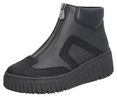 Produktbild von Rieker Damen Stiefeletten N2551-00 schwarz Gr. 39