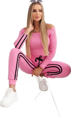 Immagine prodotto di Set con doppie strisce, rosa chiaro