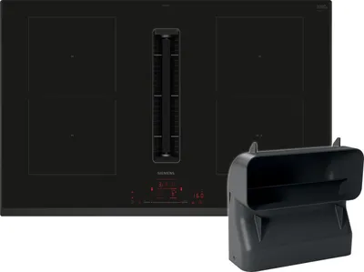 Produktbild von Siemens iQ500 ED851HGA6, Schwarz, Integriert, 80 cm, Zonen-Induktionskochfeld, Glaskeramik, 4 Zone(n)