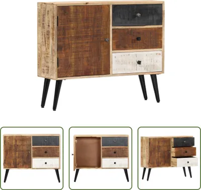 Produktbild von The Living Store Sideboard 88×30×73 cm Mango-Massivholz
