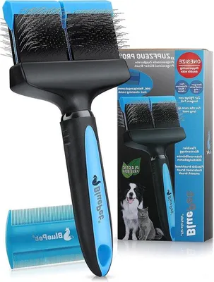 Immagine prodotto di Spazzola a doppia faccia per capelli lunghi, cani e gatti, professionale