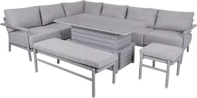 Produktbild von ROJAPLAST Tampa Set Aluminium Grau GA23022M5A-7