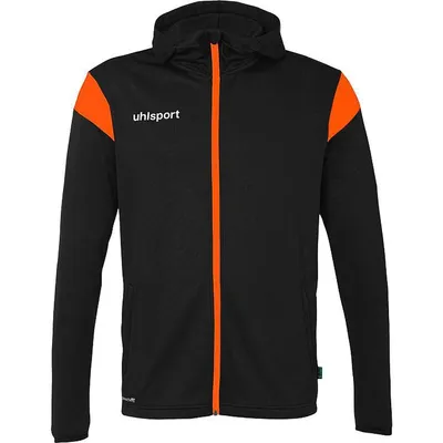 Produktbild von Uhlsport Squad 27 Kapuzenjacke Herren - Schwarz / Neonorange