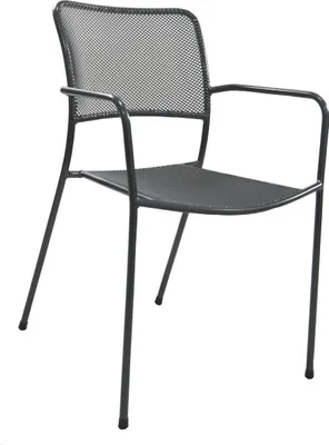 Produktbild von Primaster Gartenstuhl Metall Loris grau