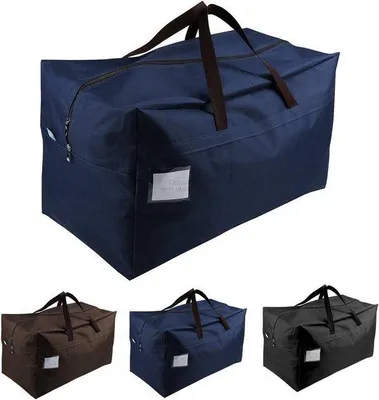 Produktbild von Grosses Wasserdichtes Lagerungs-Organizer-Tasche für Weihnachtsfestival- Dekorationen und mehr - Waschbarer Blau
