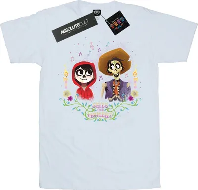 Produktbild von Disney - "Coco" T-Shirt für Damen BI16490 (S) (Weiß)