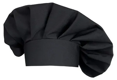 Image de CG Workwear - Toque de cuisinier « Chianti » LT1343 (taille unique) (noir)