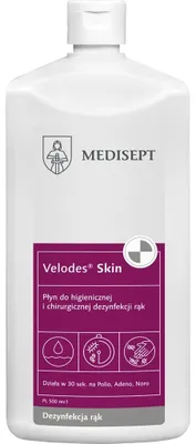 Produktbild von Medisept Velodes Skin Händedesinfektionsmittel 500 ml, hygienisch/chirurgisch