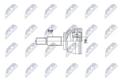 Produktbild von NTY Gelenksatz Antriebswelle Vorne Links Vorne Rechts für RENAULT Megane IV Grandtour (K9A/M/N) NPZ-RE-057