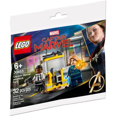 Produktbild von LEGO® 30453 Super Heroes Captain Marvel and Nick Fury Polybag