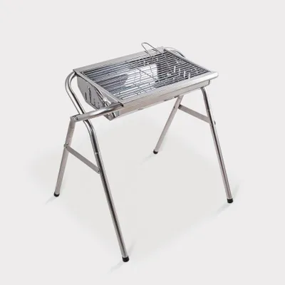 Produktbild von tragbarer klappbarer Holzkohlegrill aus Stahl Oak
