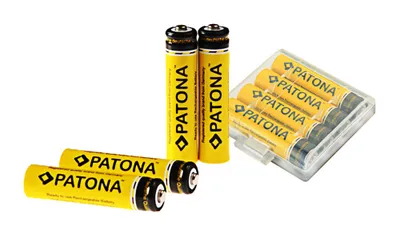 Obrázek produktu pro PATONA 4x baterie pro Micro AAA LR3 LR03 900mAh včetně krabičky