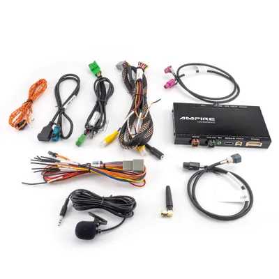 Zdjęcie produktu dla Oryginalna integracja smartfona Ampire Wireless CarPlay Android Auto dla radia RNS 850 dla VW Touareg 7P