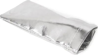 Produktbild von styleBREAKER Etui für Sonnenbrillen in Metallic Farbtönen mit Brillenputztuch, Brillenetui Schnappverschluss, Uni 09020146
