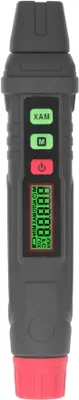 Productafbeelding van Digitale Vochtmeter - Waterlekdetector Vochttester - Vochtgehalte Meten - 7 Kalibratieschalen - 22 x 6 x 4 cm - Grijs