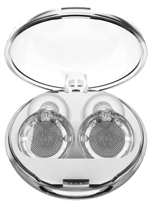 Produktbild von INF Verstellbare Silikon-Ohrstöpsel 3-stufig 25-28dB NRR für Alltag