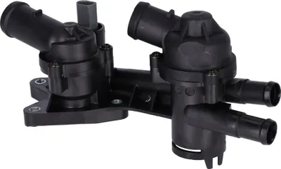 Produktbild von FEBI BILSTEIN Thermostatgehäuse Kühlmittelreglergehäuse 180451 für VW GOLF VI (5K1)