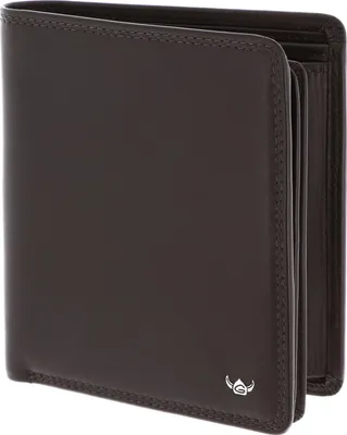 Produktbild von Golden Head Leder Geldbörse Polo RFID Protect Kombischeintasche 1232 Dunkelbraun