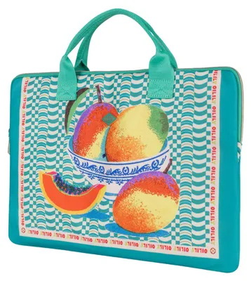 Produktbild von Oilily Laptoptasche mit Laptopfach Loulou Laptop Sleeve Deep Green grün
