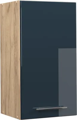 Produktbild von Hängeschrank Vicco Fame-Line Dunkelblau Hochglanz 40 cm, Model 49621