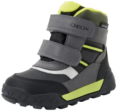 Produktbild von Geox BABY B TREKKYUP BOY B ABX ANKLE BOOTS BLACK/FLUO GREEN 25_EU