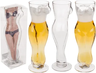 Produktbild von OOTB Trinkglas Frauentorso für ca. 500 ml