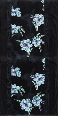 Produktbild von Quiksilver Handtuch Freshness Strandtuch Black Flowers