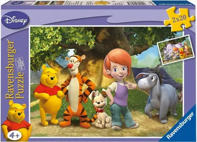 Produktbild von My Friends Tigger und Pooh 2 x 20 Teile Puzzle