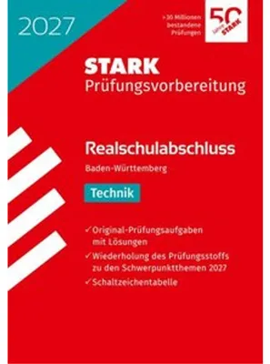 Produktbild von STARK Technik - Realschulabschluss 2027 BW - Prüfungsvorbereitung