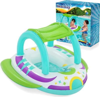 Immagine prodotto di Pontone da spiaggia con tetto 107 x 112 cm Bestway 34149
