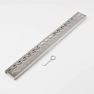Produktbild von Duschrost mit Doppelwelle für Ablaufabdeckung 700 x 70 mm