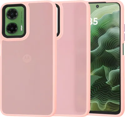 Produktbild von Techsuit HaloFrost Back Cover Hlle fr Motorola Moto G35 - Rosa