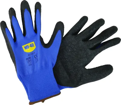 Produktbild von WD-40 Nylotex, Nylon-Latexhandschuh mit Strickbund Gr. 9 - WD40-HS