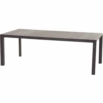 Produktbild von Siena Garden Dining Tisch Silva 220x100 cm anthrazit/wood grey M29424