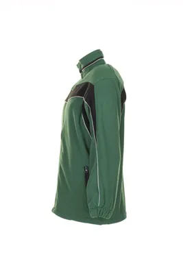 Produktbild von Planam Fleecejacke Plaline Gr. S grün/schwarz