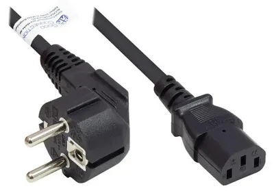 Zdjęcie produktu dla Alcasa P0130-S050, 5 m, CEE7/7, IEC C13, H05VV-F, 250 V