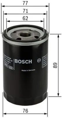Produktbild von Bosch Ölfilter  0 451 103 079