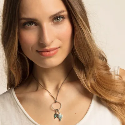 Produktbild von Thomas Sabo Charm-Anhänger Kaktus türkis 1679-667-6