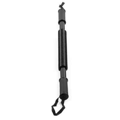 Produktbild von Armkrafttrainer mit Feder, Unterarm- & Muskelstärkung, Brustexpander für Fitnessstudio, schwarz 40 kg