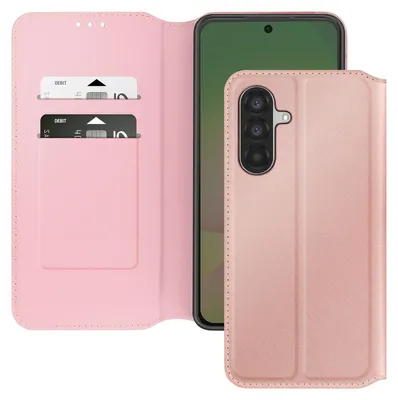 Produktbild von Avizar, Klappetui mit Kartenfach und Ständer für Samsung Galaxy A37, Champagnerrosa