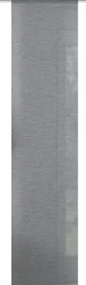 Produktbild von Schiebegardine Uni-Effekt anthrazit 60x245 cm