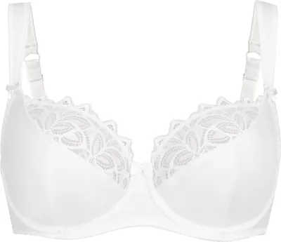 Produktbild von Teyli Halbgepolsterter Bügel-BH mit floraler Spitze Eco Exclusive Female 207 weiß 105G