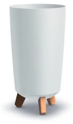 Immagine prodotto di Vaso su gambe bianco Gracia Tubus Slim DGTL200-S449