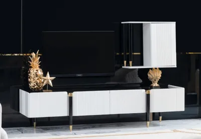 Immagine prodotto di Sideboard Schrank tv Holz Lowboard Kommode Design Möbel Wohnwand rtv Schrank