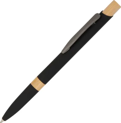 Produktbild von Kugelschreiber / aus recycelten Metall / Farbe: schwarz