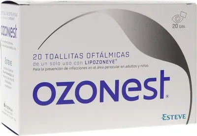 Zdjęcie produktu dla Esteve Ozonest Chusteczki okulistyczne 20 sztuk
