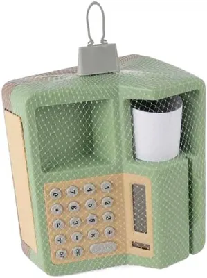 Produktbild von Dantoy 6117 Spielzeugkasse mit Solartaschenrechner - Lernspielzeug für Kinder.
