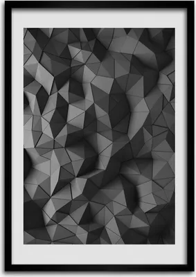 Produktbild von Bild - Bilderrahmen - Foto - 70 cm x 100 cm - MDF - Rahmen - Wandkunst - Abstrakter Hintergrund 3D