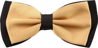 Produktbild von Oblique Unique Fliege Schleife Hochzeit Anzug Smoking - schwarz-champagner
