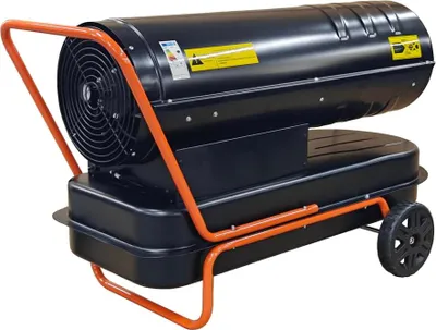 Obrázek produktu pro Nepřímý olejový ohřívač Topná pistole Stavební ohřívač 60kW Termostatický ohřívač 1100 m³/h KD11712